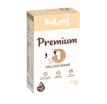 Смесь сухая молочная для питания детей раннего возраста "Bellakt Premium 1"